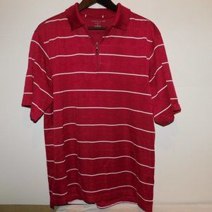 Nicklaus Golf Shirt Size Medium Quarter Zip Front